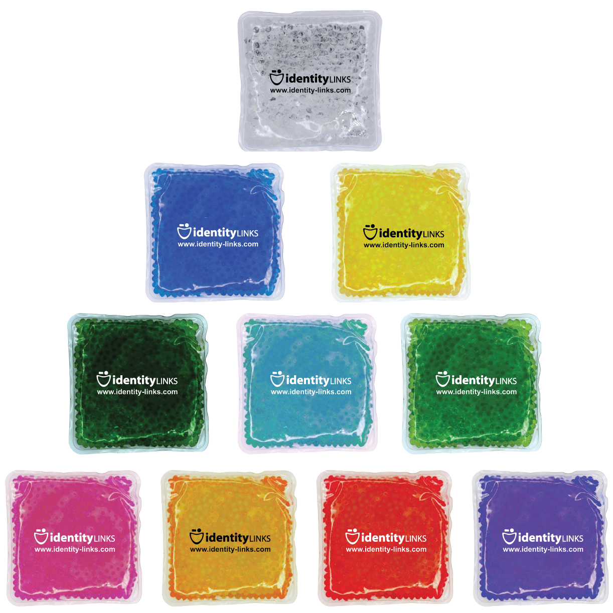 Custom Printed Square Shaped Hot Cold Pack