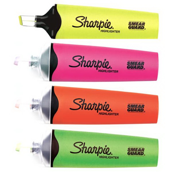 with Logo Sharpie ClearView Highlighter | Identity Links