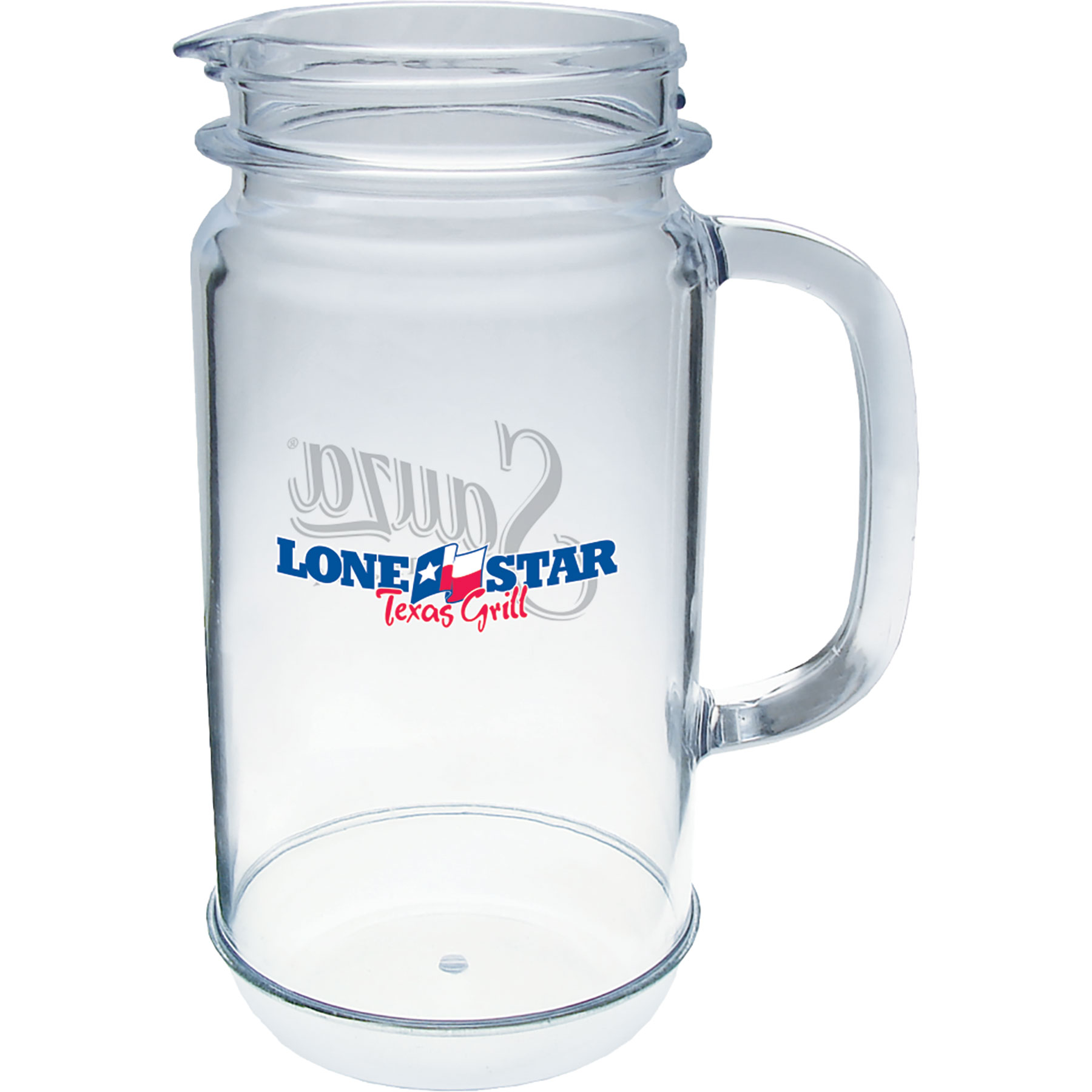 16 ounce glass cup 16oz Snow globe Sublimation Glass Cups with Handle | Sublimation Tumbler main image 0