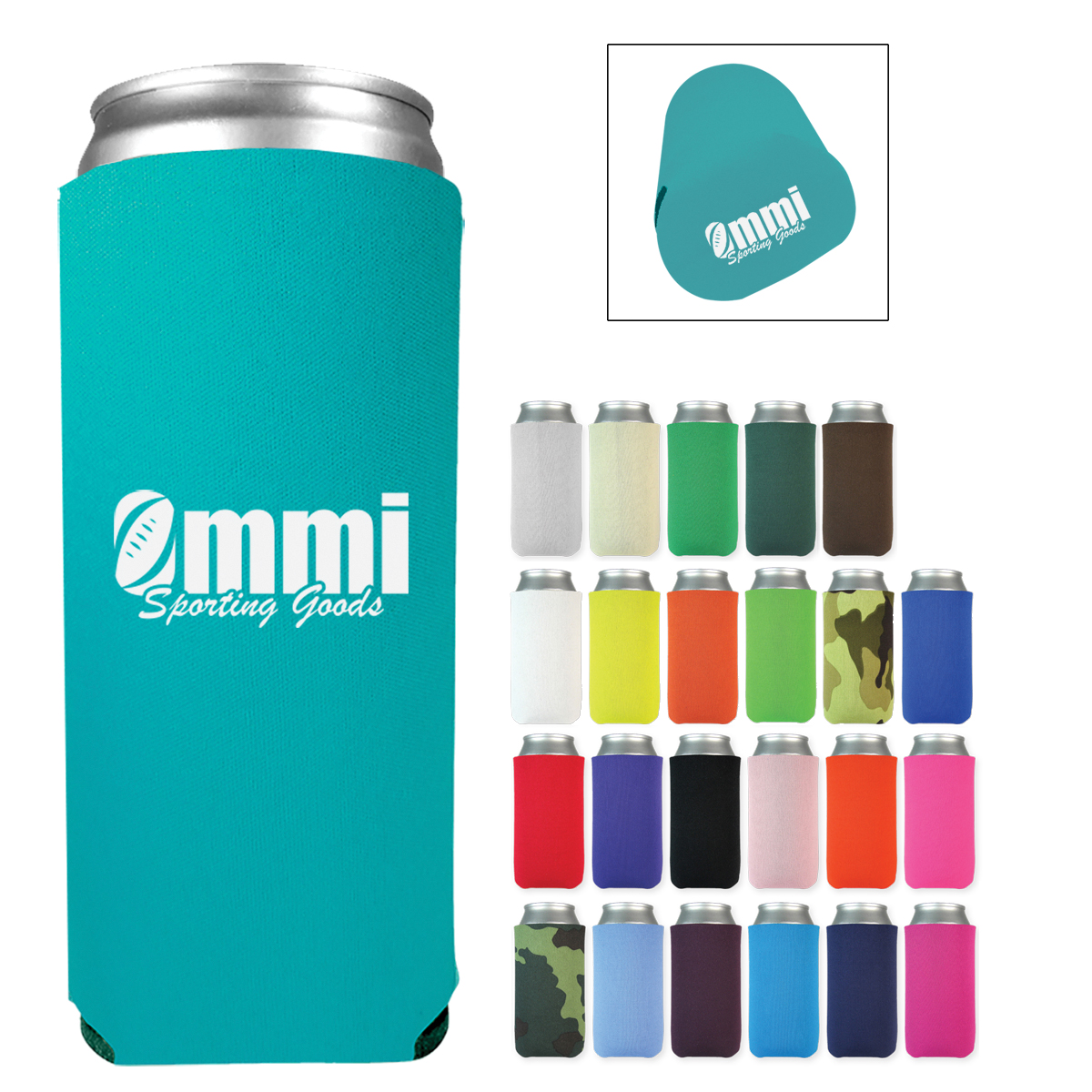 Custom Printed 8 oz. Slim Can Cooler