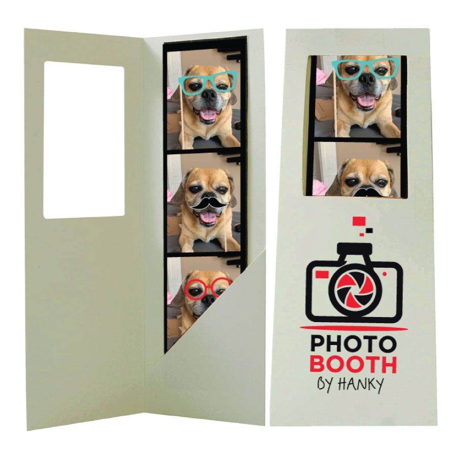 Promotional 2 x 6 Photo Booth Mount Cards
