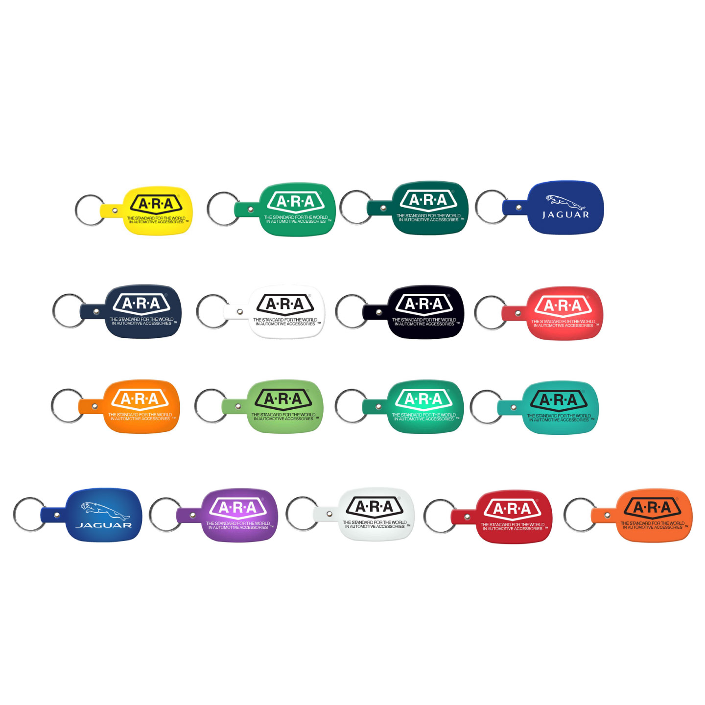 Round Rectangle Flexible Key TagPromo