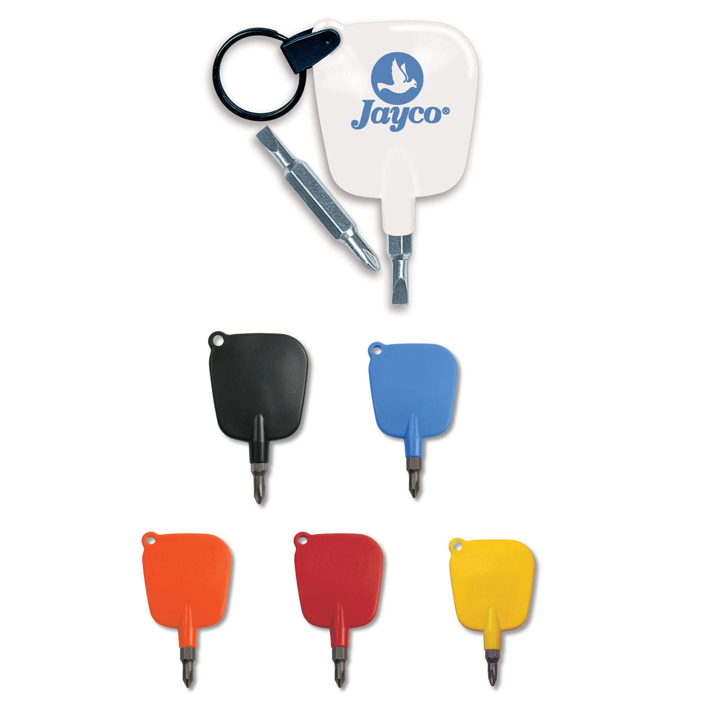 Promo Mini Reversible Head Screwdriver Key Tag