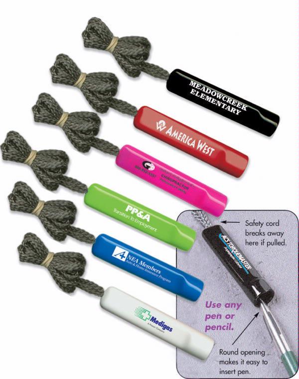 Lanyard Pen Holder Necklace with Logo Identity Links