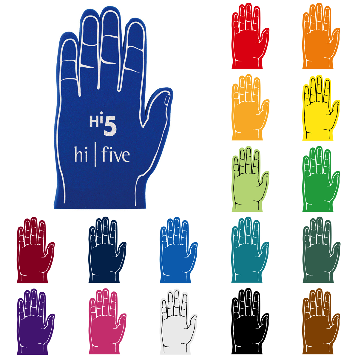 Logo Five High Foam Hand, image size:1200x1200