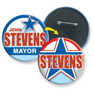 Custom Printed Promotional Logo Buttons