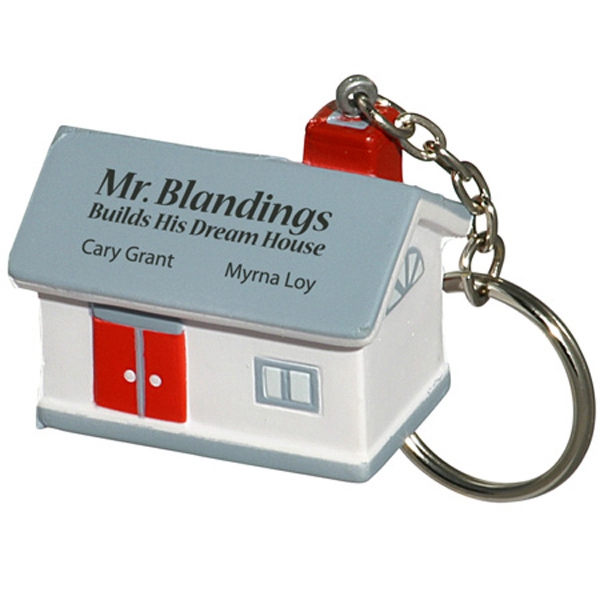 Promotional Real Estate Themed Keychains With Your Company Logo